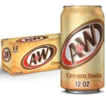 A&W Cream Soda Cans 12oz (355ml) 12 Pack