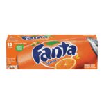 Fanta Orange Soda Cans USA 355ml 12 Packs