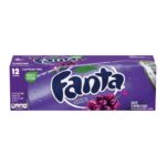 Fanta Grape Soda Cans 12oz (355ml) 12 Pack