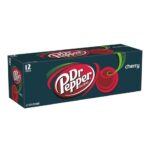 Dr Pepper Cherry Soda Cans (355ml)12 Pack