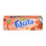Fanta Peach Soda Cans 12oz (355ml) 12 Pack